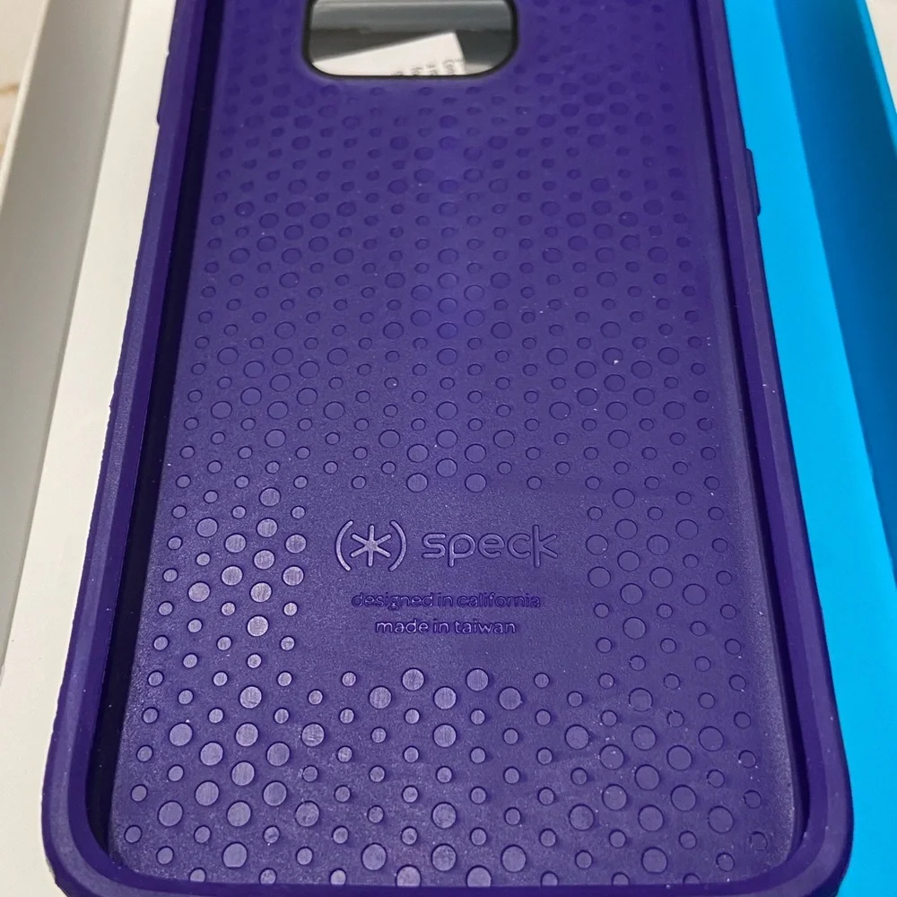 Speck Samsung Galaxy S6 Phone Case - Aquafloral White Violet Candyshell Inked
